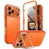 Supcase IBLSN Ares Flip Mag MagSafe Etui Pancerne do iPhone 17 Pro Max Koralowe